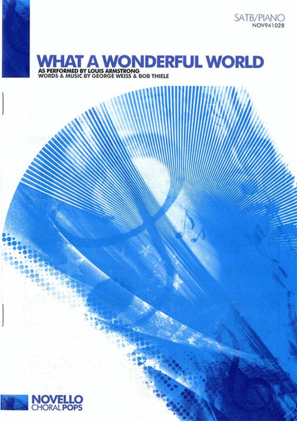 What A Wonderful World (SATB/Piano)