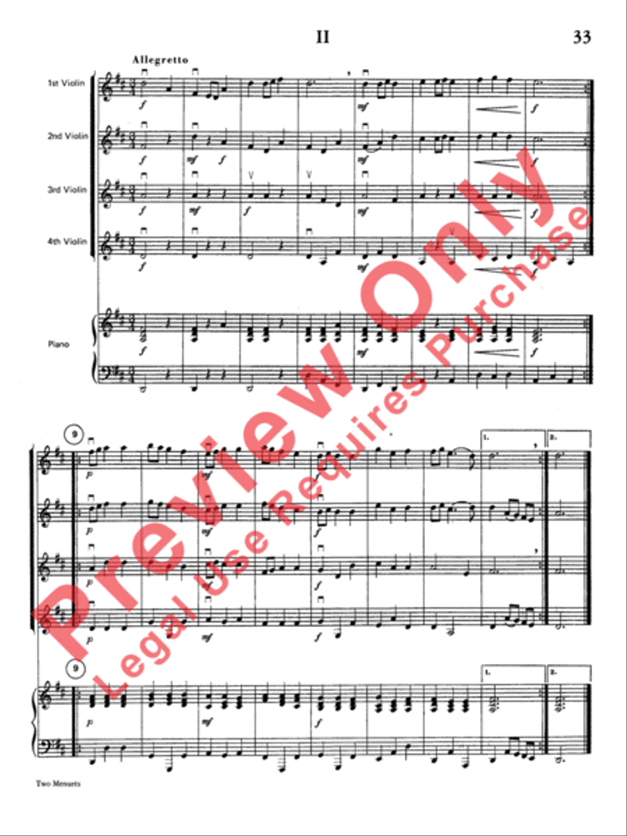 Highland/Etling Violin Quartet Series: Book 1