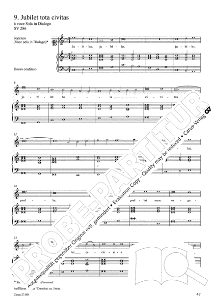 Hinni, Salve Regina, Motetti Score scores gallery preview page 72