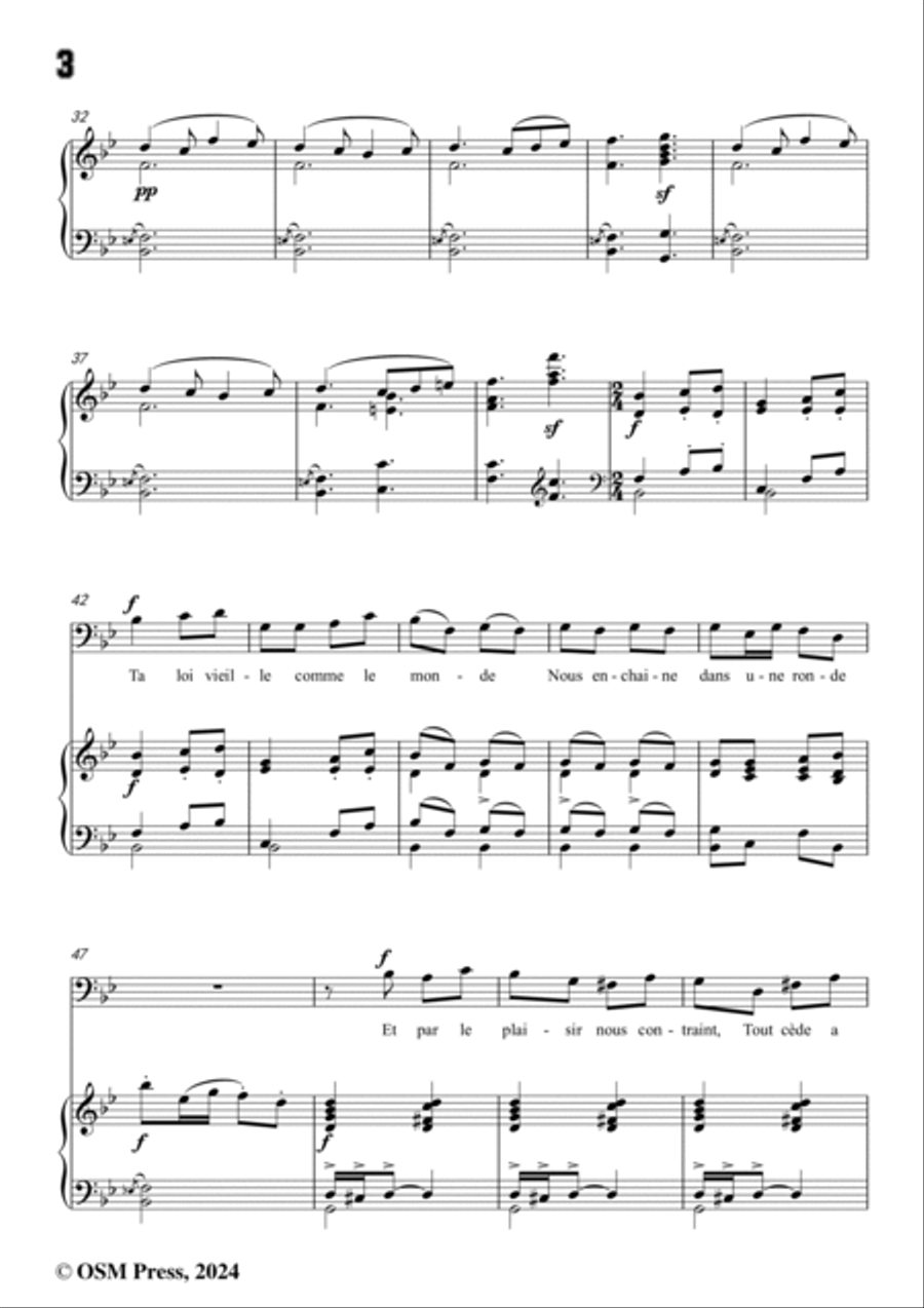 B. Godard-La ménétrier,in B flat Major,Op.10 No.6 Voice scores gallery preview page 4