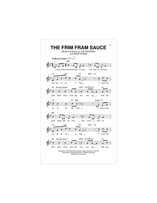 Book cover for The Frim Fram Sauce