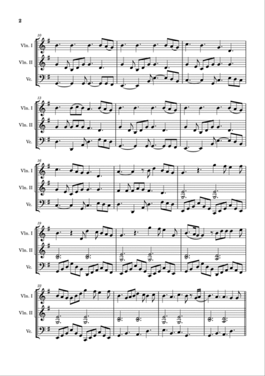 Perfect Perfect String Trio scores gallery preview page 2