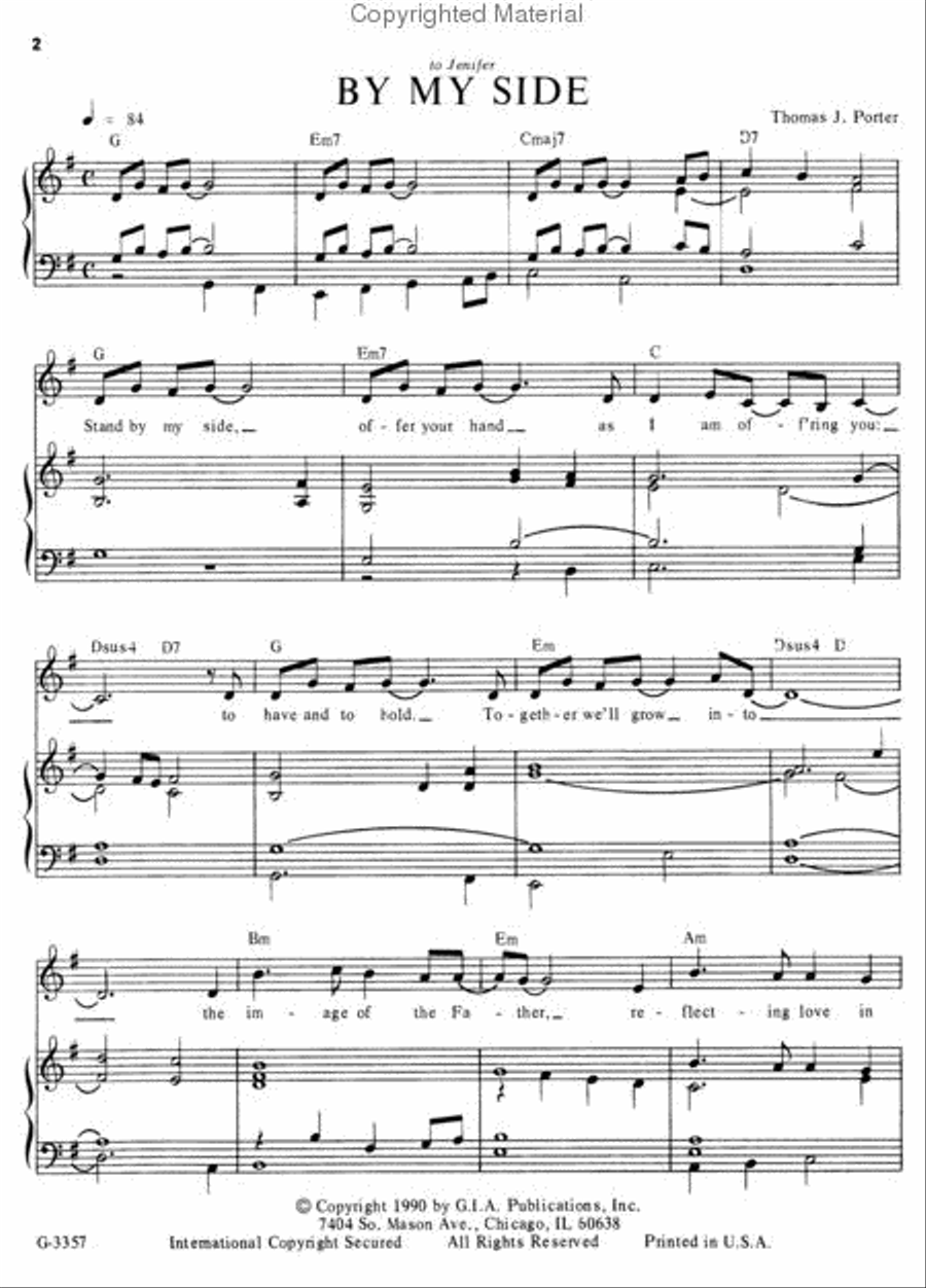 By My Side Voice Solo scores gallery preview page 2