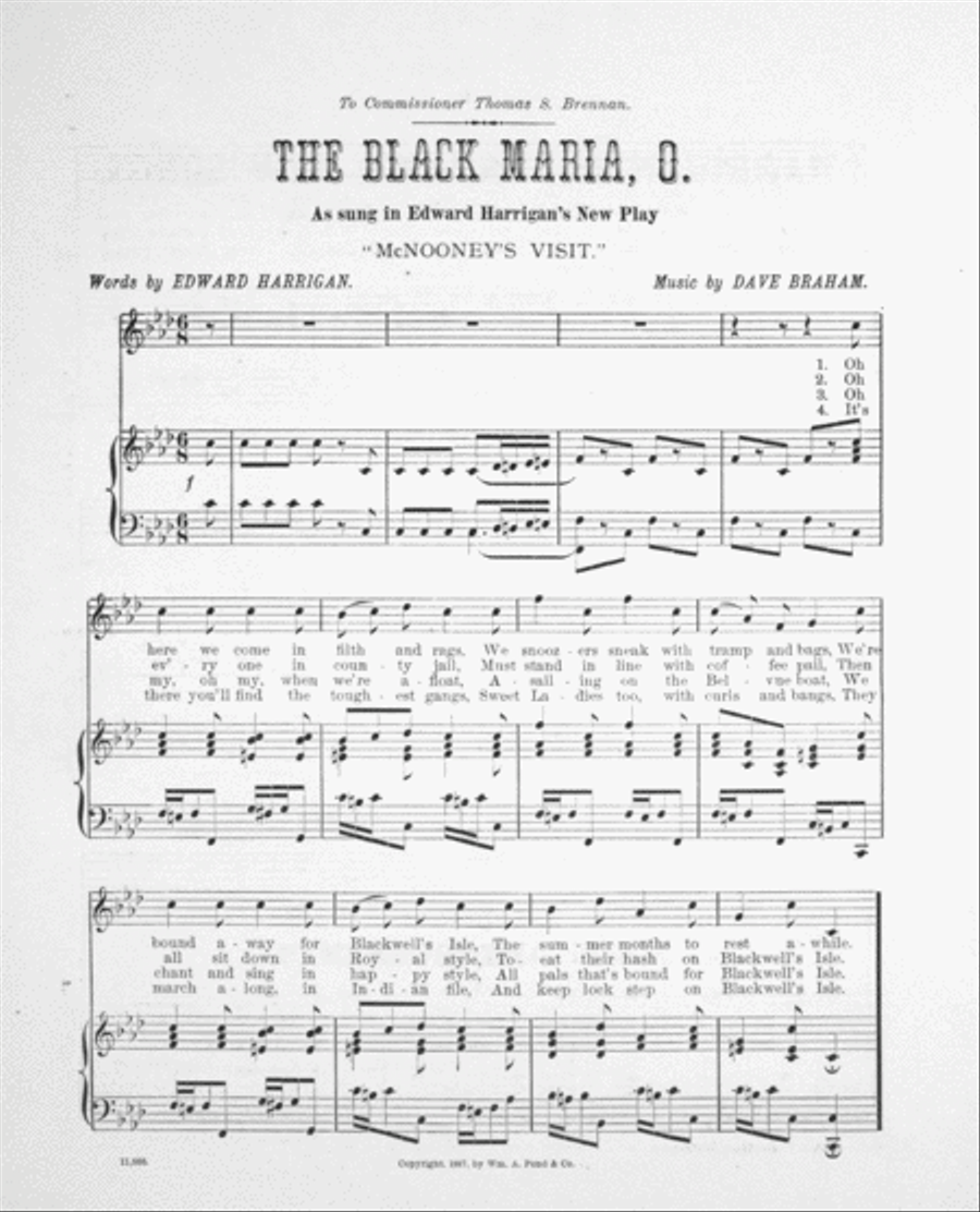 The Black Maria, O Voice scores gallery preview page 2