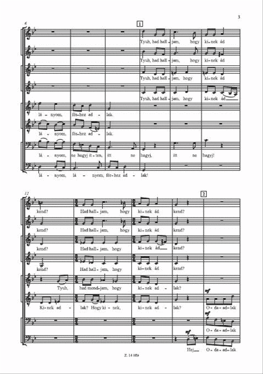 Finding a Husband Finding a Husband Choir scores gallery preview page 2