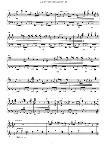 Ostinato - Variationen fur Klavier