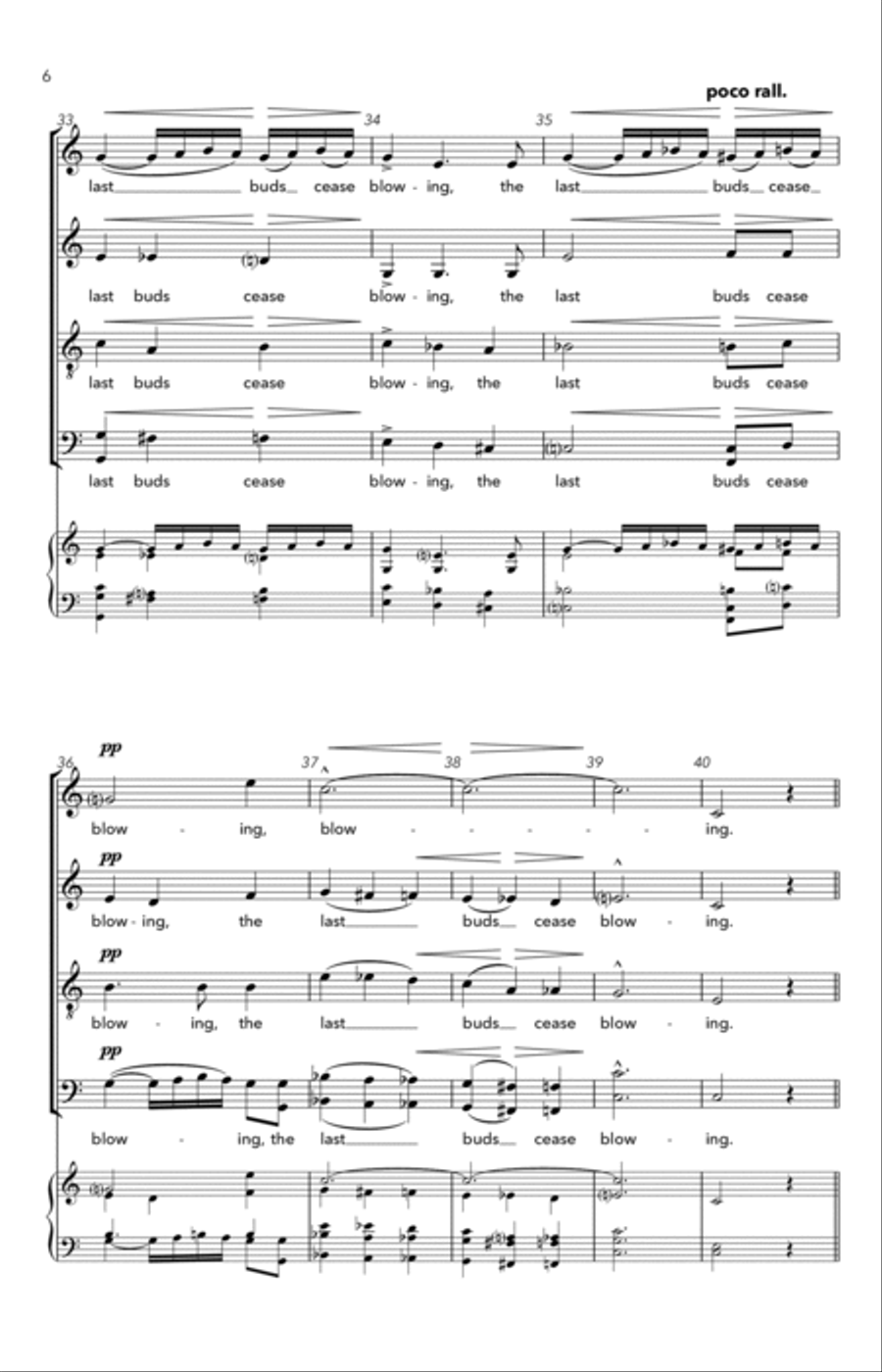 Summer Is Gone Summer Is Gone 4-Part scores gallery preview page 5