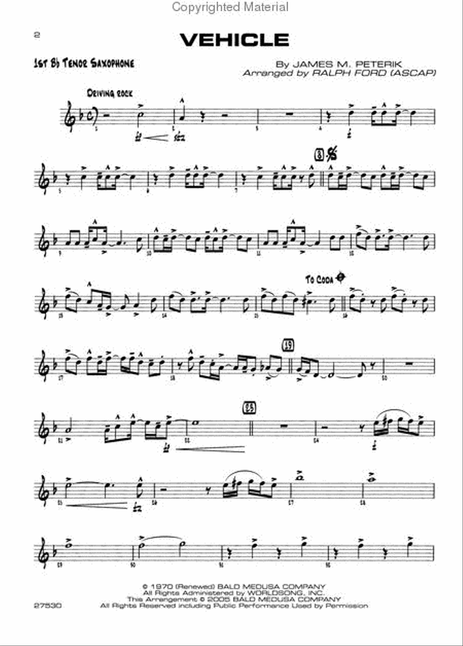 Sittin' In with the Big Band, Volume 1 Big Band scores gallery preview page 2