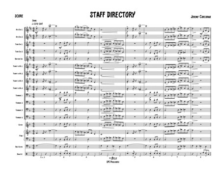 Staff Directory for Jazz Band image number null