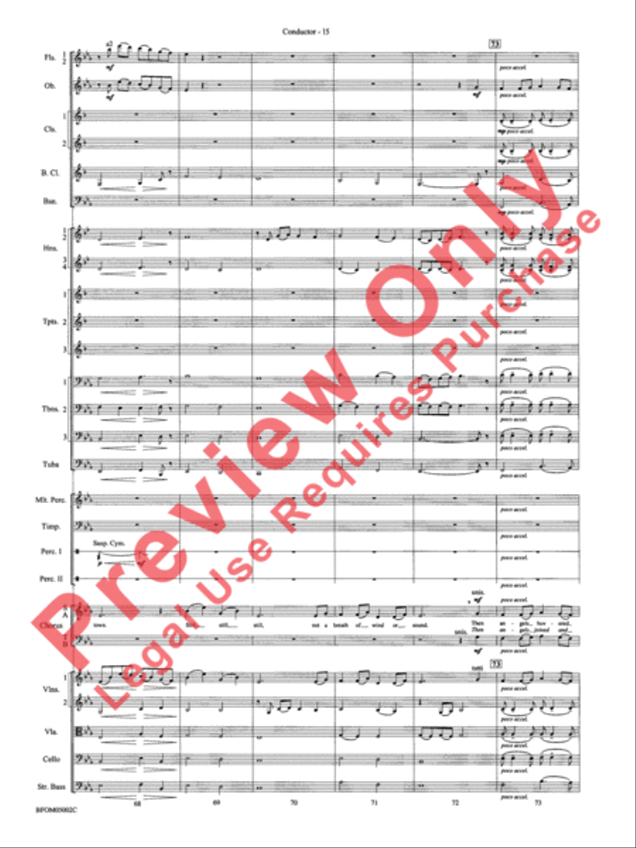 A Festival of Carols Full Orchestra scores gallery preview page 18