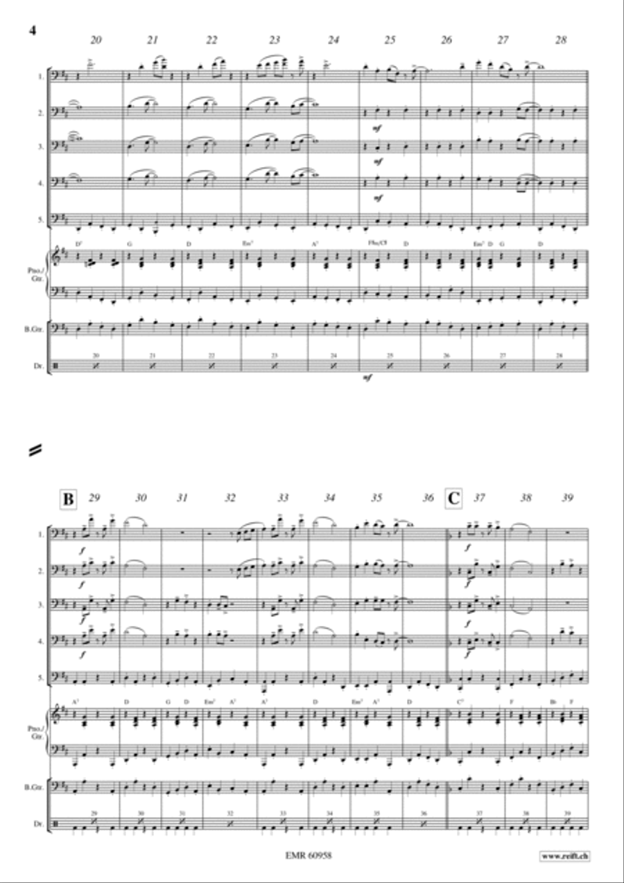 Popcorn Rag Popcorn Rag Trombone scores gallery preview page 4