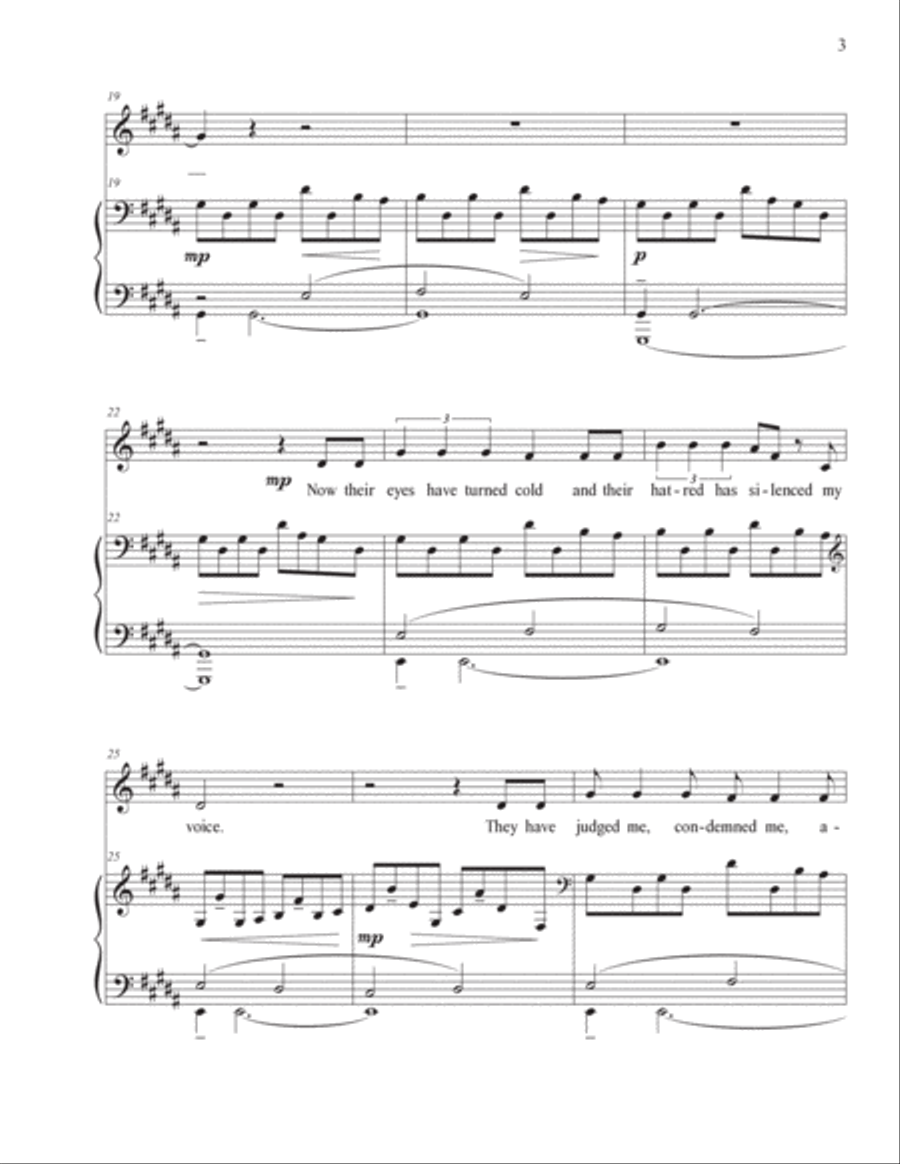 I Chose for You Voice scores gallery preview page 3