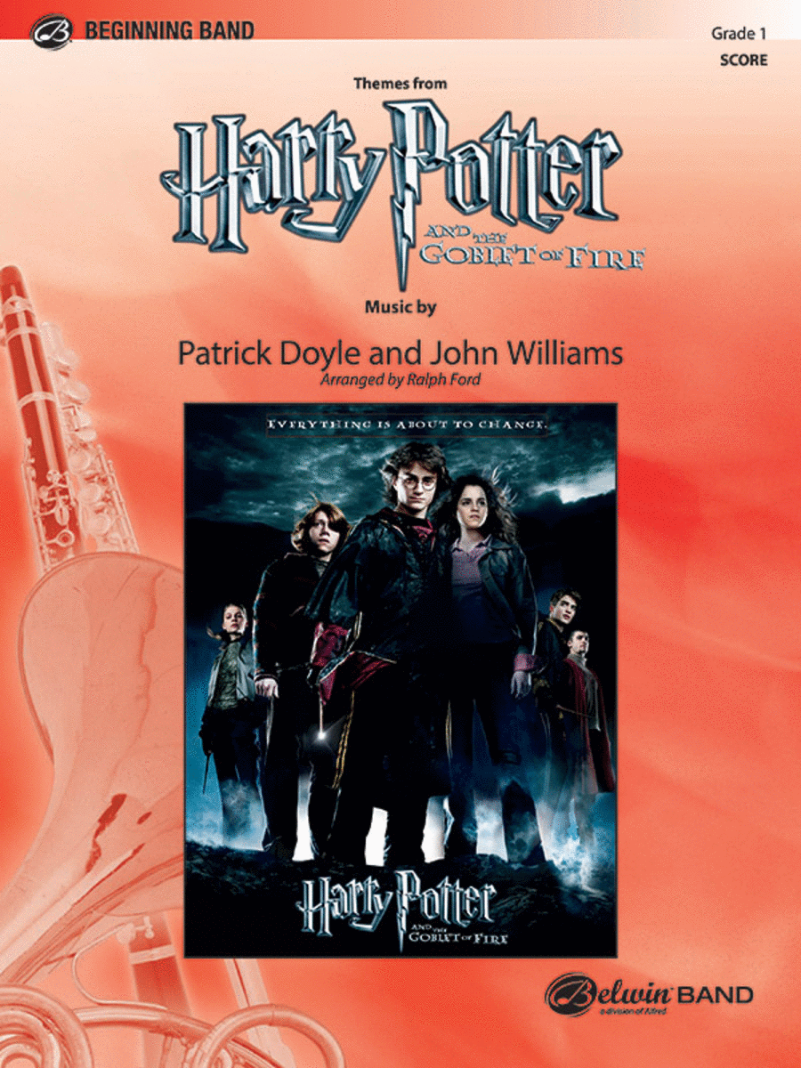 Harry Potter and the Goblet of Fire, Themes from Concert Band scores gallery preview page 1