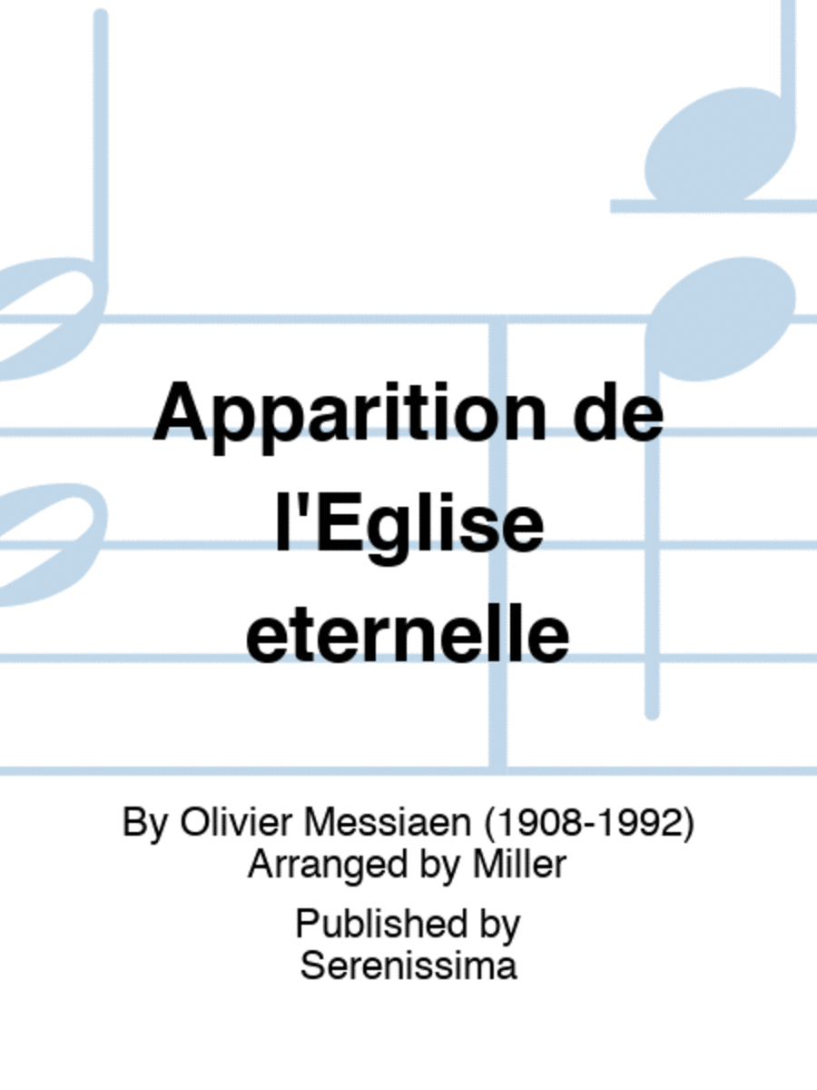 Apparition de l'Eglise eternelle Score scores gallery preview page 1