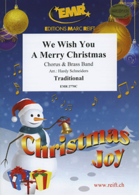 We Wish You A Merry Christmas (Chorus SATB)