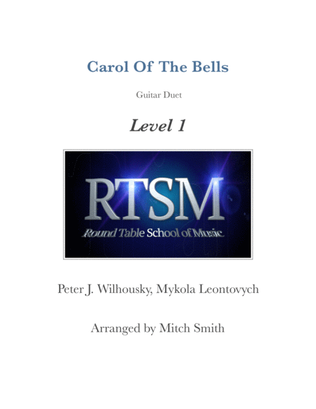 Book cover for Carol of the Bells EZ Guitar