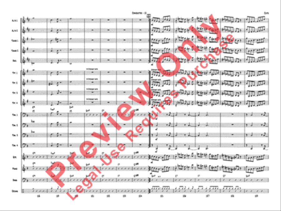 Cute Jazz Ensemble scores gallery preview page 12