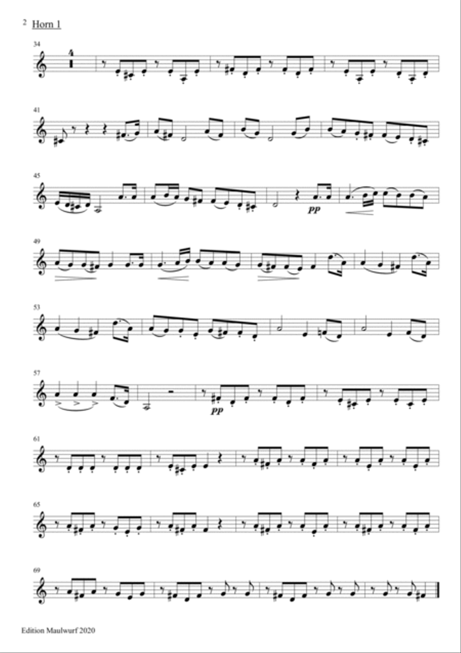 Serenade Brass Quartet scores gallery preview page 6