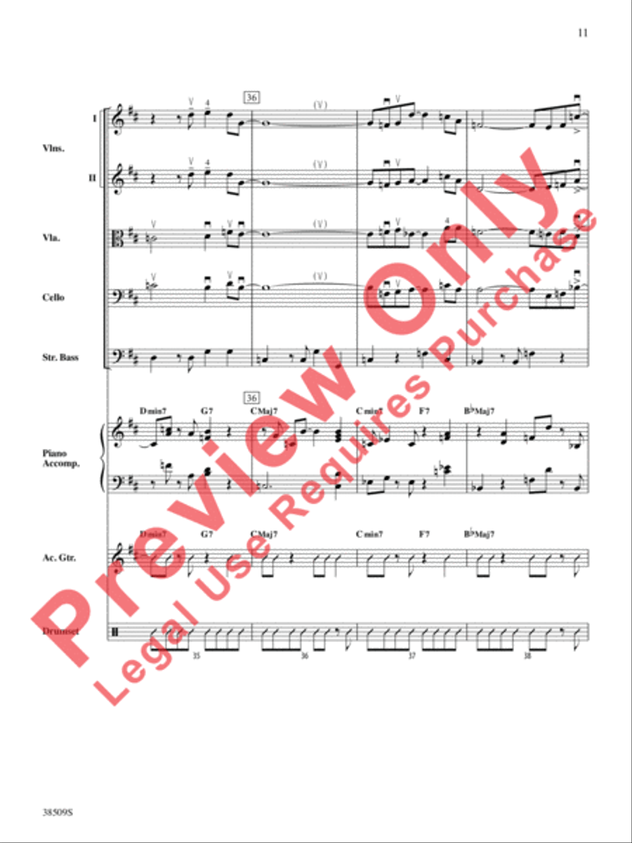 Recorda Me String Orchestra scores gallery preview page 12