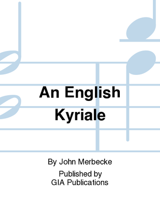 An English Kyriale