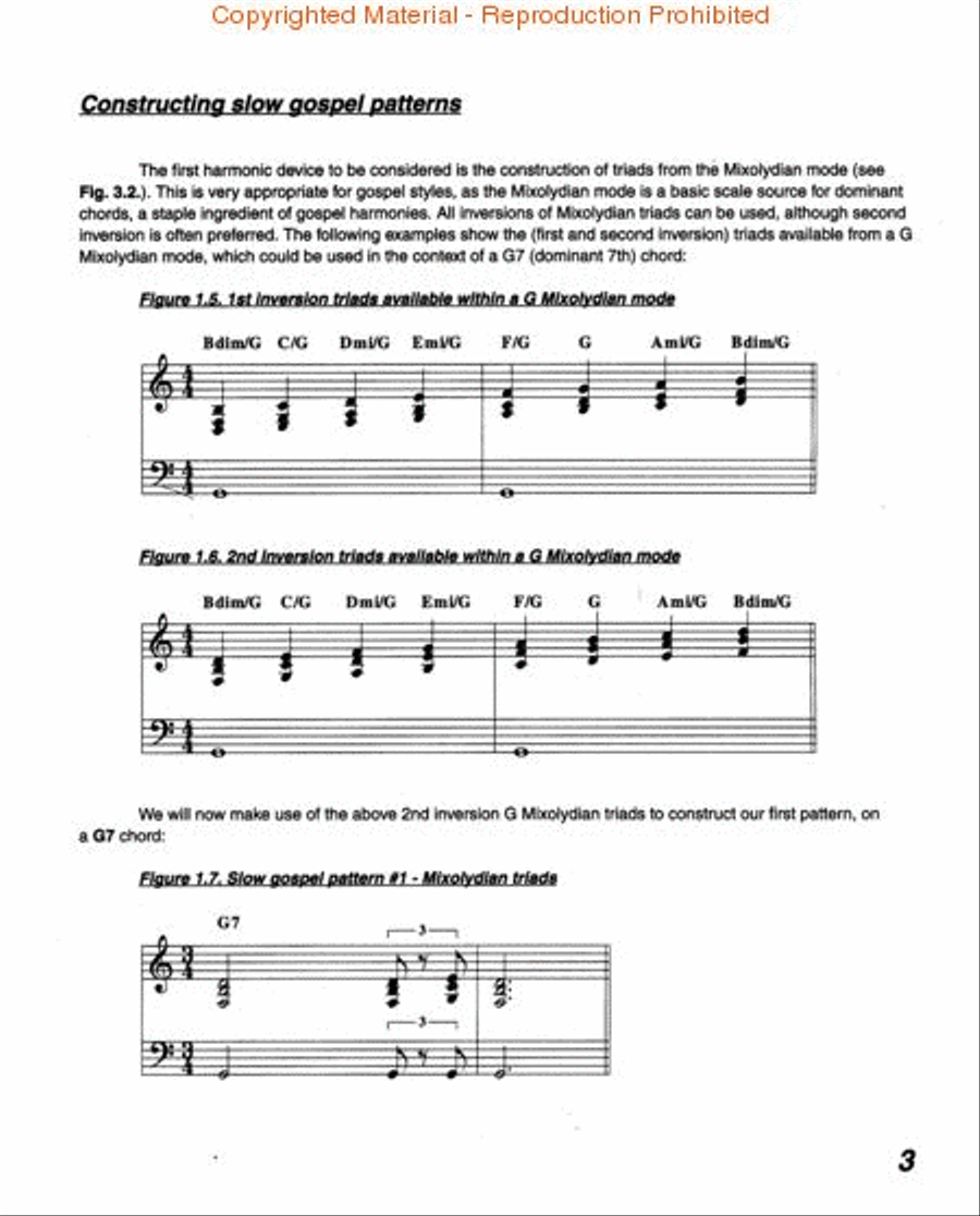 Gospel Keyboard Styles Gospel Keyboard Styles Piano Method scores gallery preview page 2