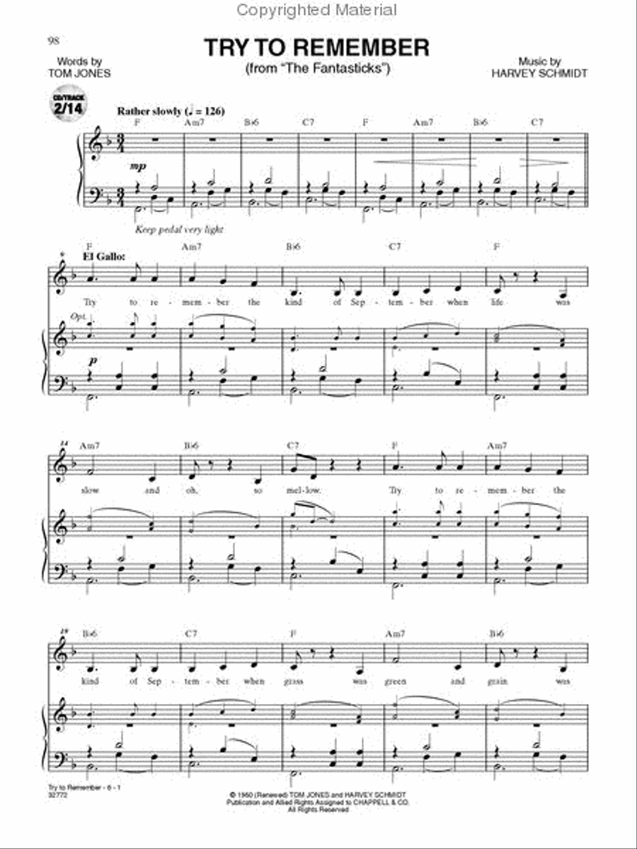 Singer's Library of Musical Theatre - Vol. 1 Voice scores gallery preview page 2