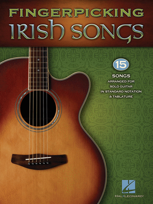 Book cover for Fingerpicking Irish Songs