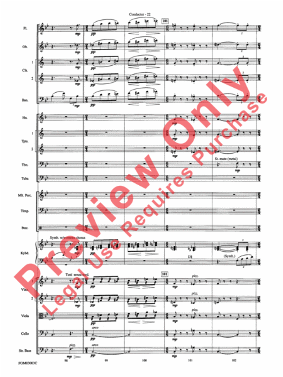 Harry Potter and the Chamber of Secrets, Themes from Full Orchestra scores gallery preview page 24