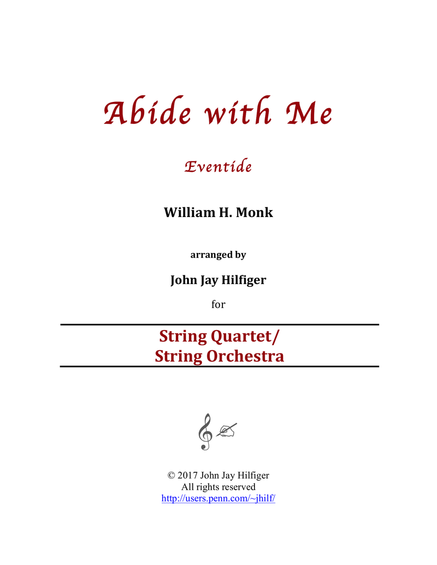 Abide with Me (Strings) String Orchestra scores gallery preview page 1