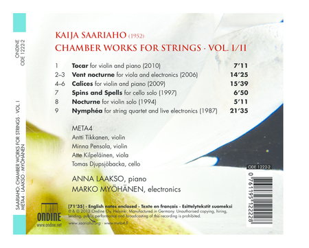 Volume 1: Chamber Works for Strings