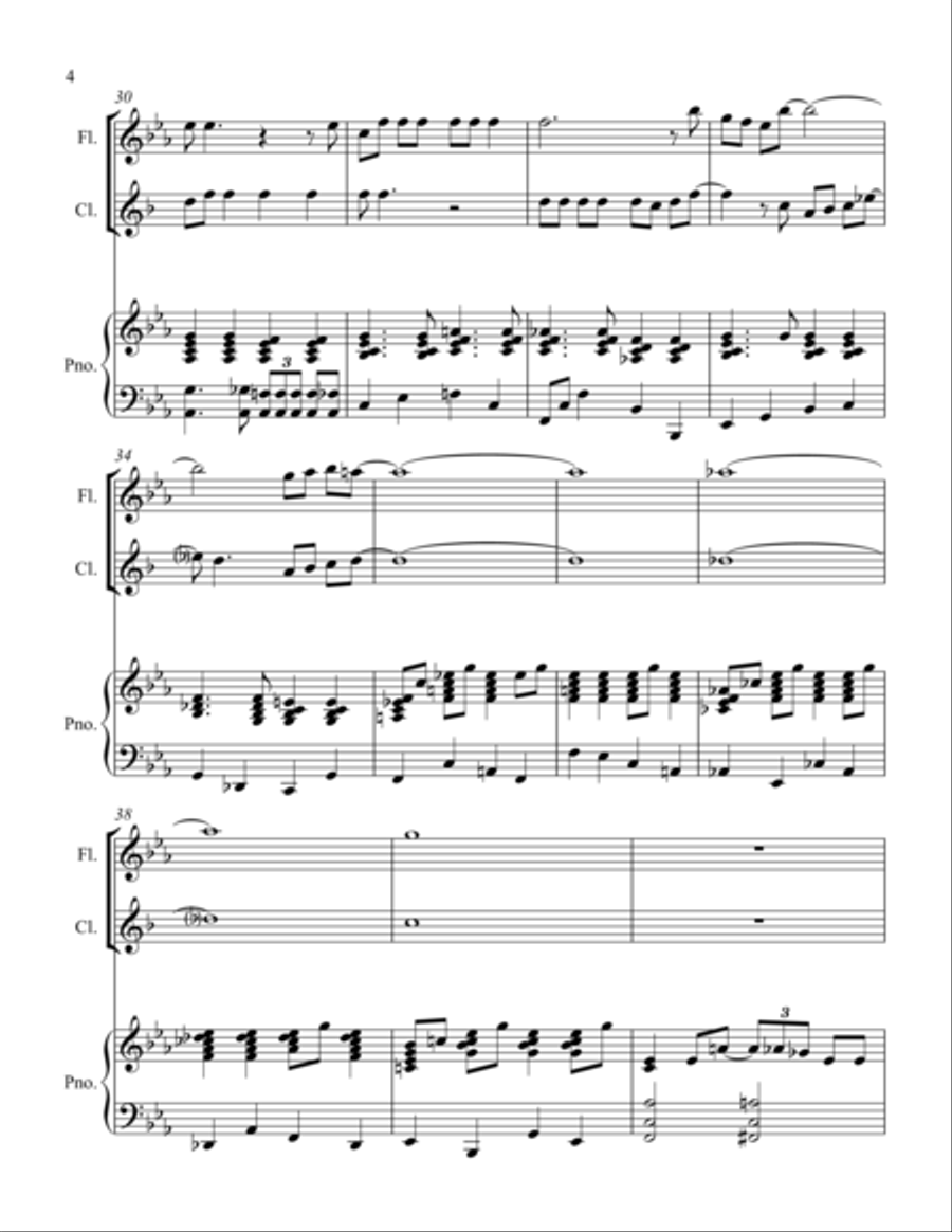 Baby, It's Cold Outside Baby, It's Cold Outside Small Ensemble scores gallery preview page 4