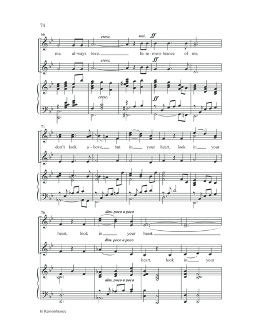 Women in Song 4 Women in Song 4 SSA scores gallery preview page 76