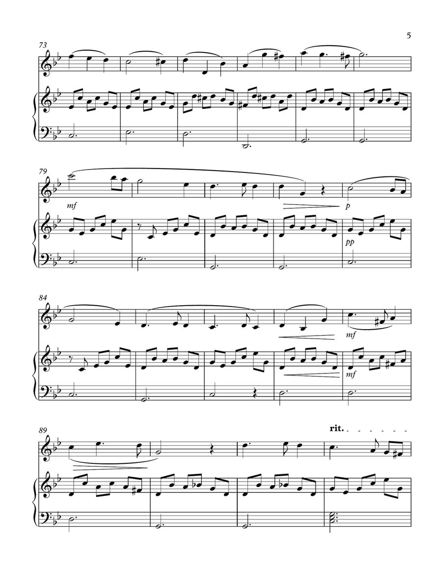 Licorice Stick Lament Clarinet Solo scores gallery preview page 5