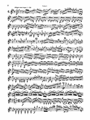 Book cover for Mazas: Six Duets, Op. 39 - Duet No. 6 (Violin I)