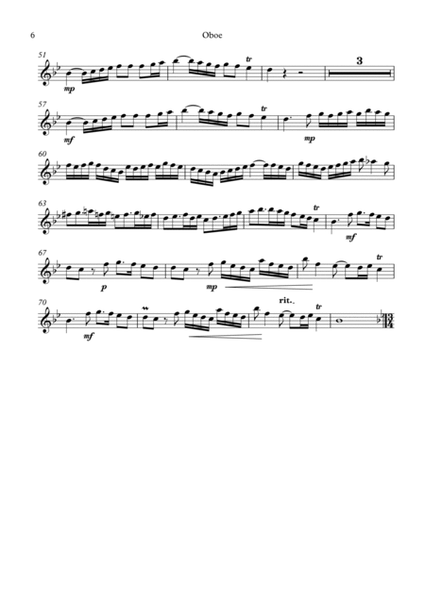 Albinoni Concerto Bb major Op.7 No.3 - solo trumpets and piccolo trumpet parts