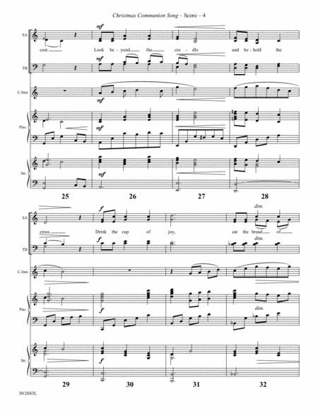 Christmas Communion Song - Instrumental Score and Parts