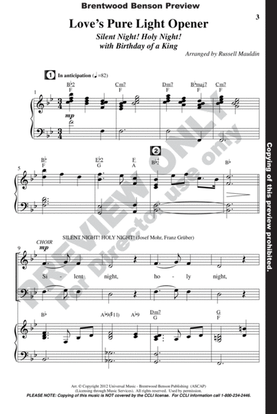 Silent Night! Holy Night! (Choral Book) image number null