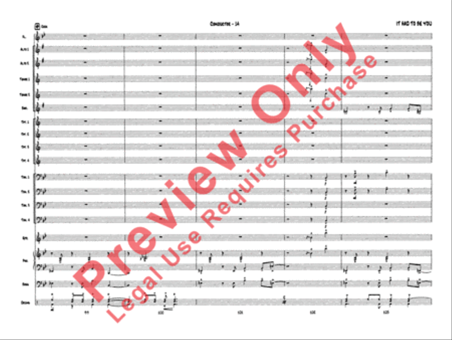 It Had to Be You Jazz Ensemble scores gallery preview page 17
