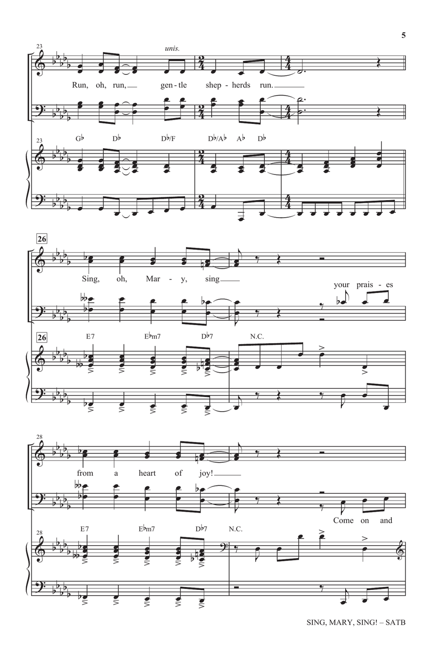 Sing, Mary Sing!