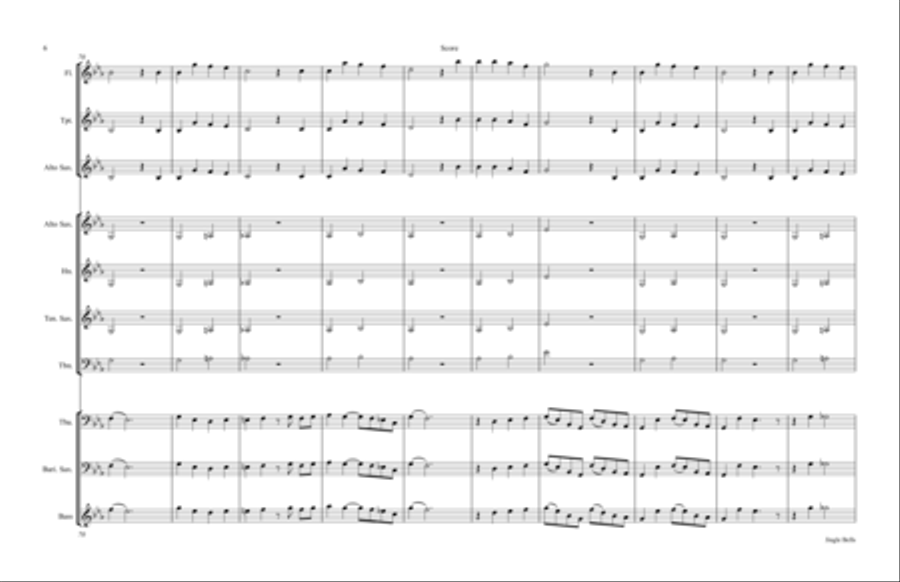 Jinge Bells - TUBA & Kids Bassoon scores gallery preview page 6