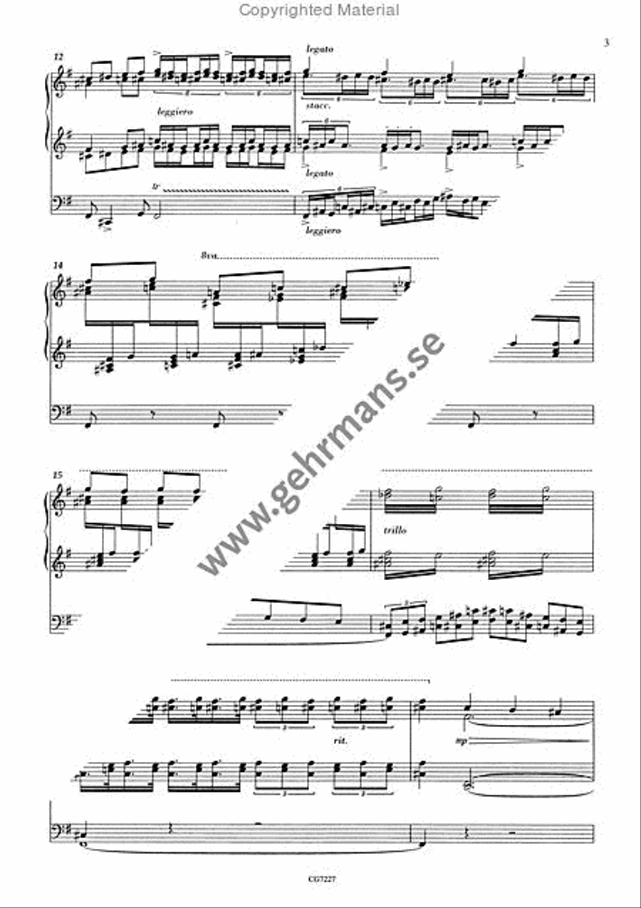 Toccata Organ Solo scores gallery preview page 4