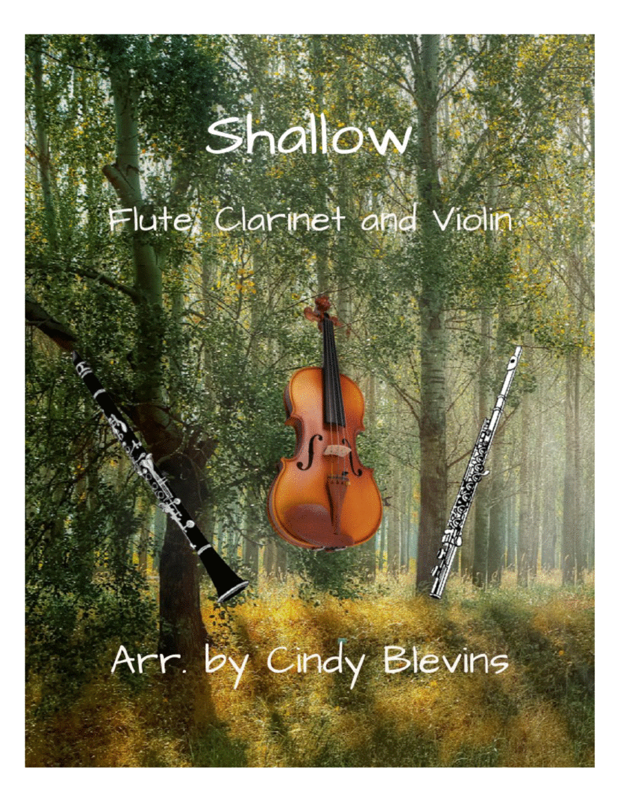 Shallow Clarinet scores gallery preview page 1