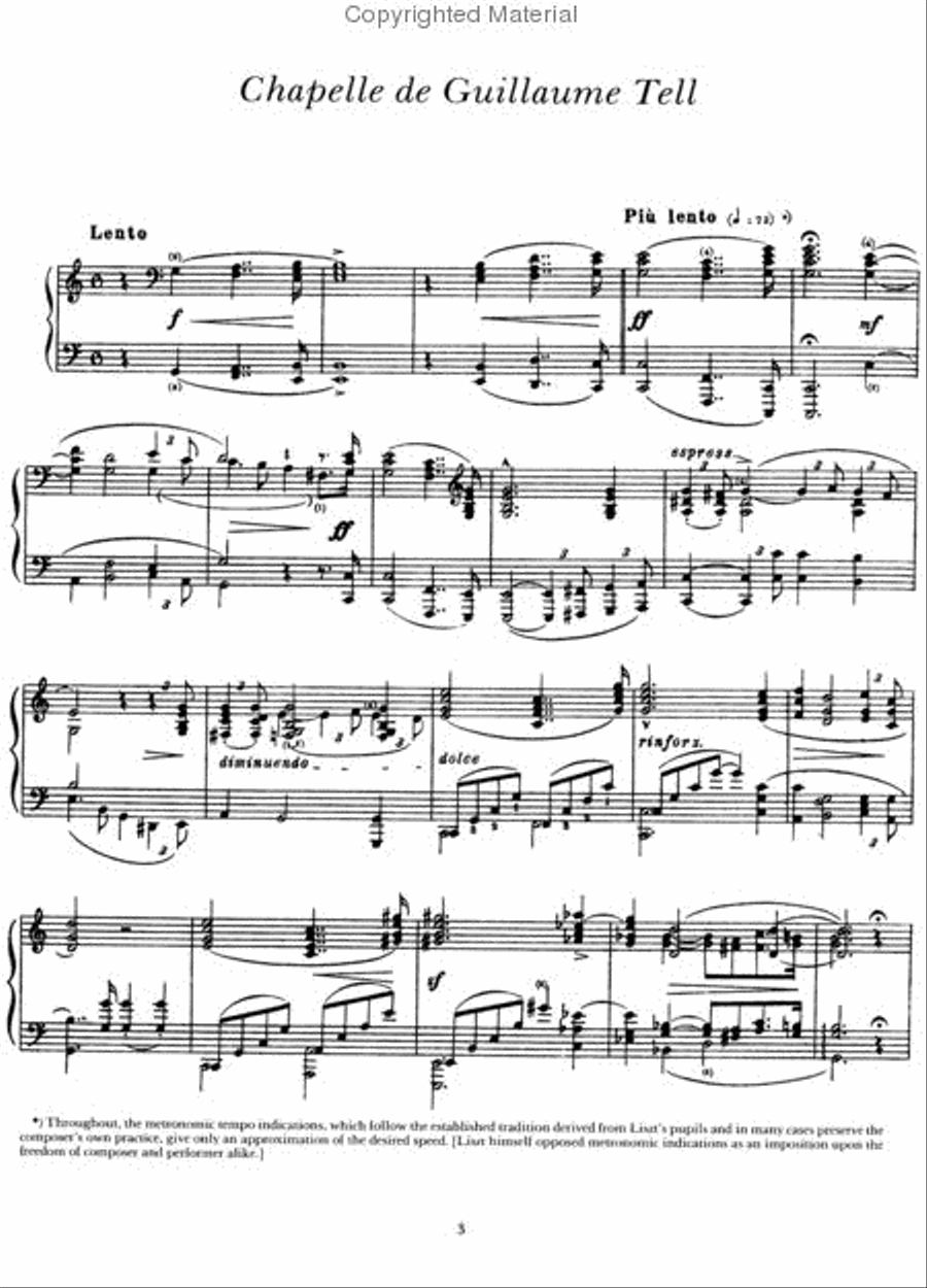 Années de Pèlerinage, Complete Piano Solo scores gallery preview page 2