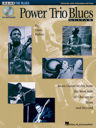 Book cover for Power Trio Blues Guitar – Updated & Expanded Edition