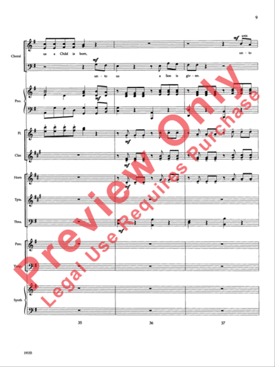 Sing Joy! Choir scores gallery preview page 10