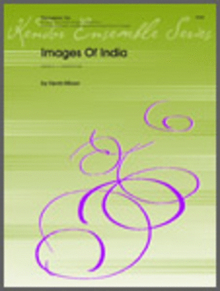 Book cover for Images Of India Percussion Trio