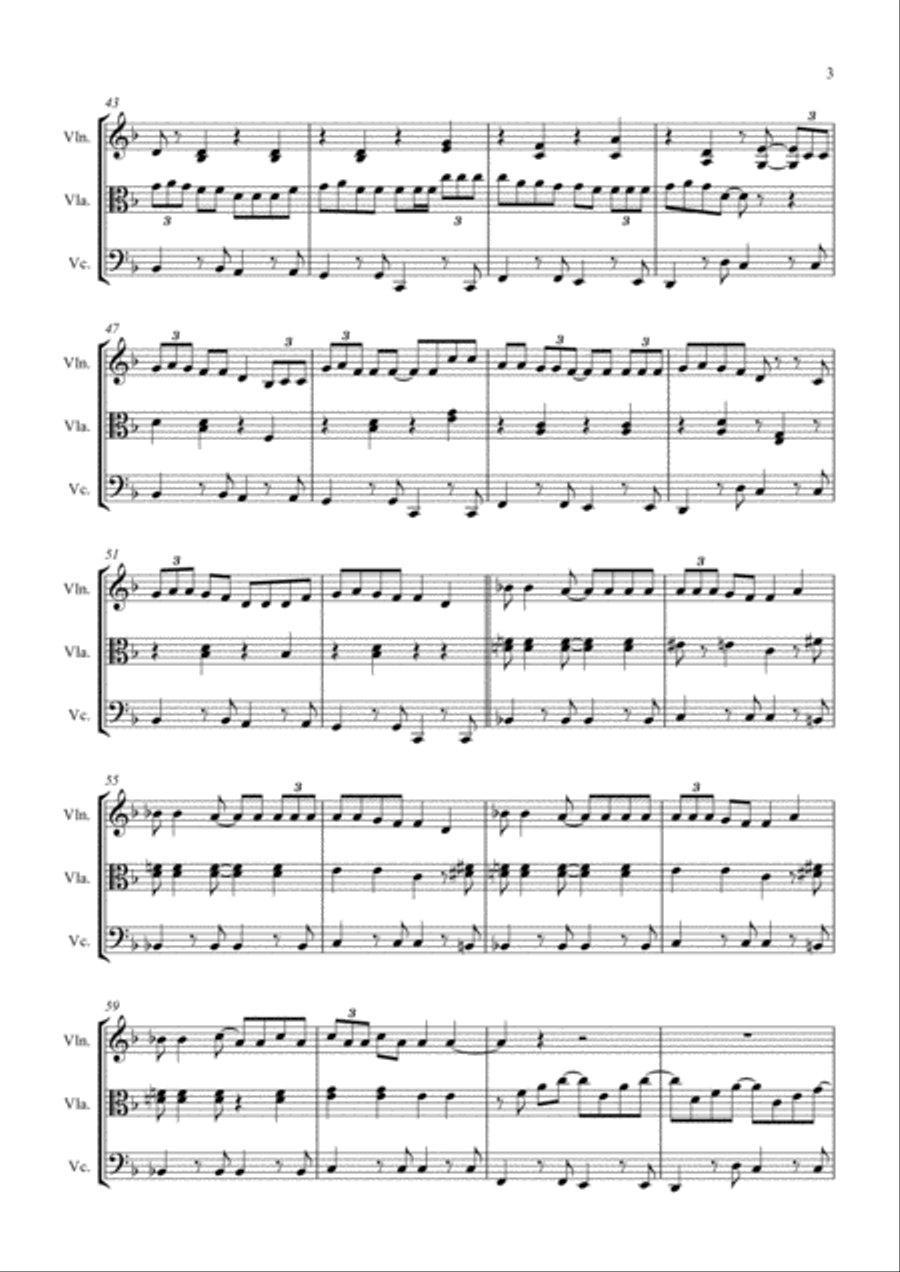Better Together String Trio scores gallery preview page 3