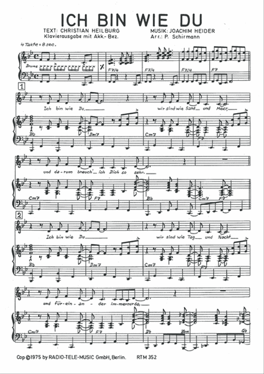 Ich bin wie du Voice scores gallery preview page 3