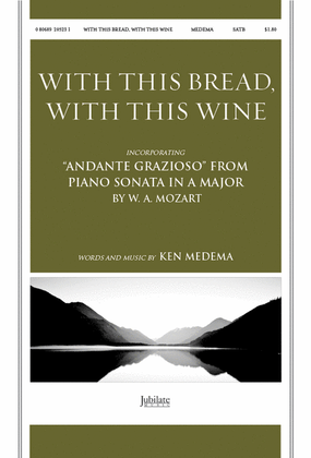 Book cover for With This Bread, with This Wine