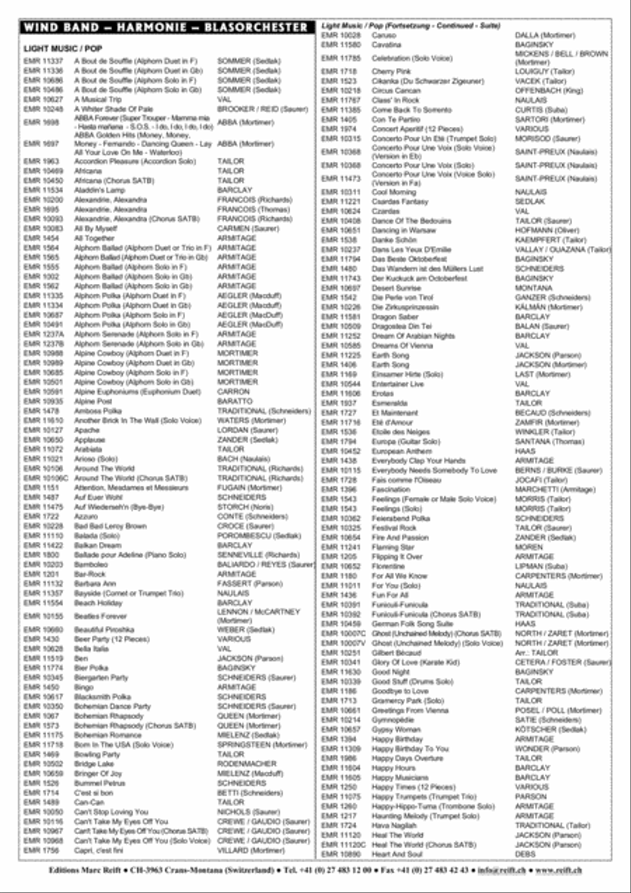 Celebration Concert Band scores gallery preview page 13